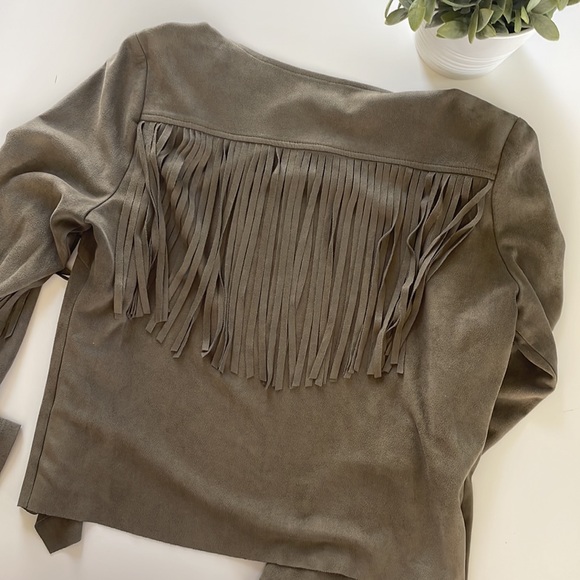 Boho Fringe Blazer - Picture 3 of 3